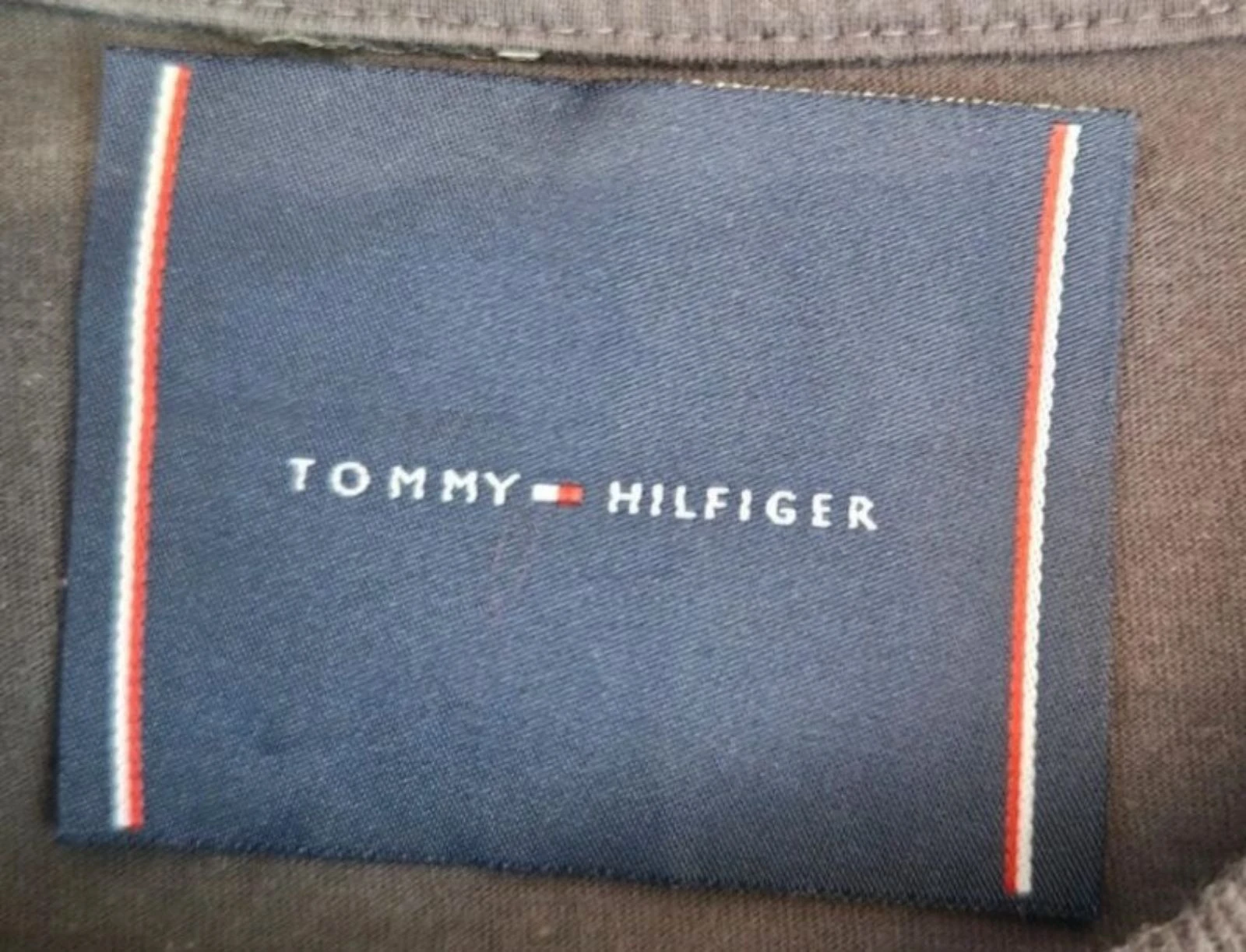 Tommy Hilfiger T-shirt Grey Casual Streetwear Y2K 2000s – photo 5
